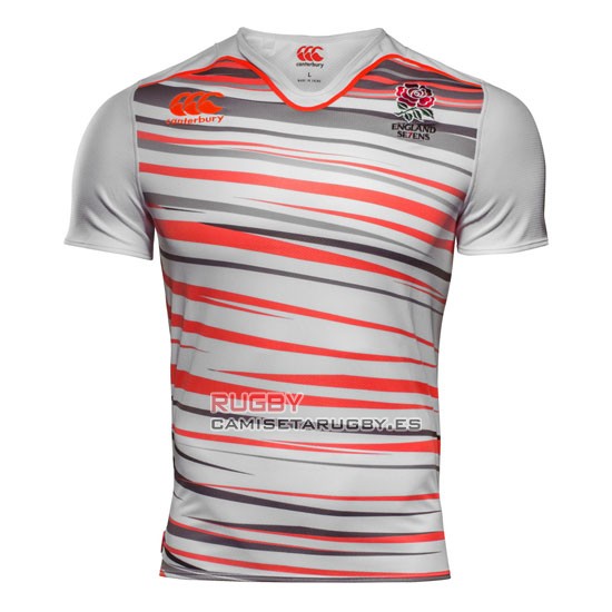 Camiseta de Inglaterra 7s Rugby 2017 World Cup Local